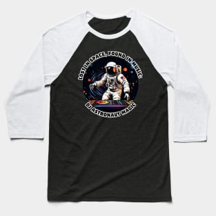 Lost in Space, Found in Music: DJ Astronaut Magic Dj Astronaut Baseball T-Shirt